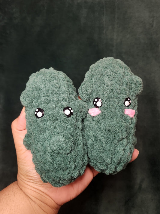 "Sour" Pickle Plushie