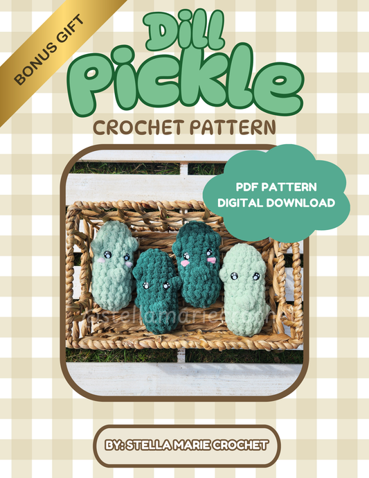 Dill Pickle Crochet Pattern